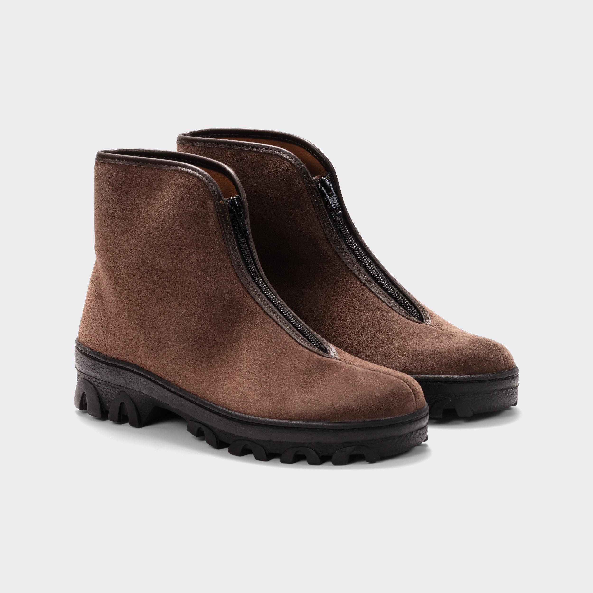 Reproduction of Found : Zip Trainer Boots : Brown