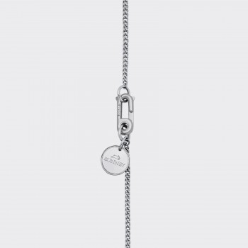 Chain with Hook and Coin : 925 Silver