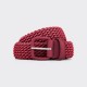 Woven Elastic Belt : Carmine Red