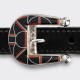 Native American Black Jet & Spiny Oyster Ranger Belt : Black