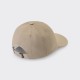 Baseball Cap: Beige/Brown