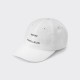 Baseball Cap : White/Pearl Grey