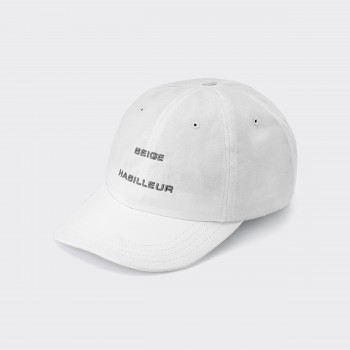 Baseball Cap : White/Pearl Grey