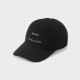 Baseball Cap: Black/Pearl Grey