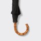 Whangee Telescopic Umbrella : Black