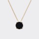 Chaîne avec Pendentif : Onyx / Or Jaune 18ct