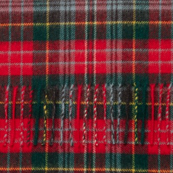 Johnstons of Elgin : Cashmere Tartan Scarf : Caledonia