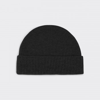 Cashmere Beanie : Black