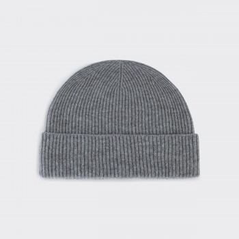 Cashmere Beanie : Grey 