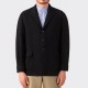 Harris Tweed Teba Jacket : Black