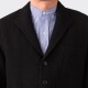 Teba Jacket Harris Tweed : Noir