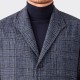 Glen Check Teba Jacket : Navy