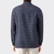 Glen Check Teba Jacket : Navy