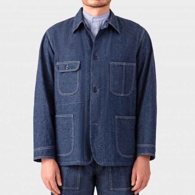 “JACKSON”  Denim Jacket : Navy