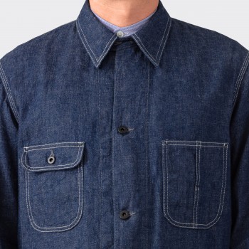 Veste « JACKSON » en Denim : Marine