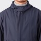 "JACQUES" Rain Anorak : Slate Blue/Greige