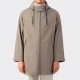 "JACQUES" Rain Anorak : Slate Blue/Greige