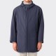 "JACQUES" Rain Anorak : Slate Blue/Greige