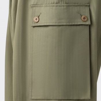 Cargo Trousers : Olive 