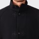 Melton Wool Jacket  : Black