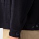 Wool & Cashmere Short  Jacket  : Dark Navy