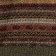 Hiking Brushed Fair Isle Sweater : Brown