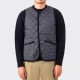 Quilted Vest : Navy