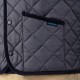 Quilted Vest : Navy