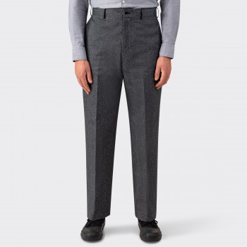 1963 Heather Chambray Trousers : Grey