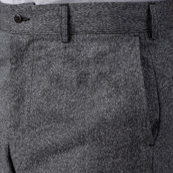 1963 Heather Chambray Trousers : Grey