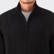 Wool “Track J” Jacket : Black