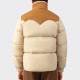 Doudoune « Christy » Col Shearling : Beige