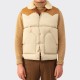 Down Vest : Beige  