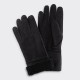 Gants Shearling  : Noir