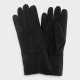 Shearling Gloves : Black