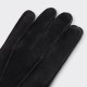 Gants Shearling  : Noir