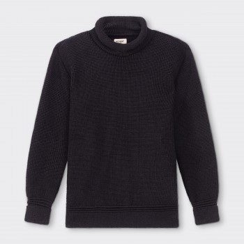 Mini Roll Neck Sweater : Black