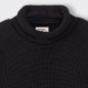 Mini Roll Neck Sweater : Black