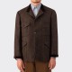 Mod.4-A2 “Tropical Officer” Tweed Jacket : Brown