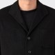 Teba Jacket en Laine de Chameau : Noir