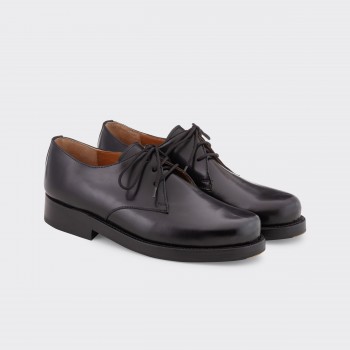 Cordovan “Rio” Derby Shoes : Black