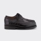 Cordovan Full Brogue “Rio” Derby Shoes : Black