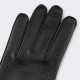 Deerskin Worker Gloves : Black