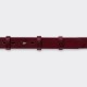 Only for BEIGE : Architect Belt : Carmin Red