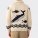 Canadian Sweater : Cowichan Sweater : Ecru/Black/Grey