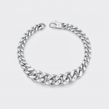 Identity Link Chain Bracelet : 925 Silver