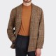 Teba Jacket Carreaux en Flanelle «  Fox  » : Marron/Vert