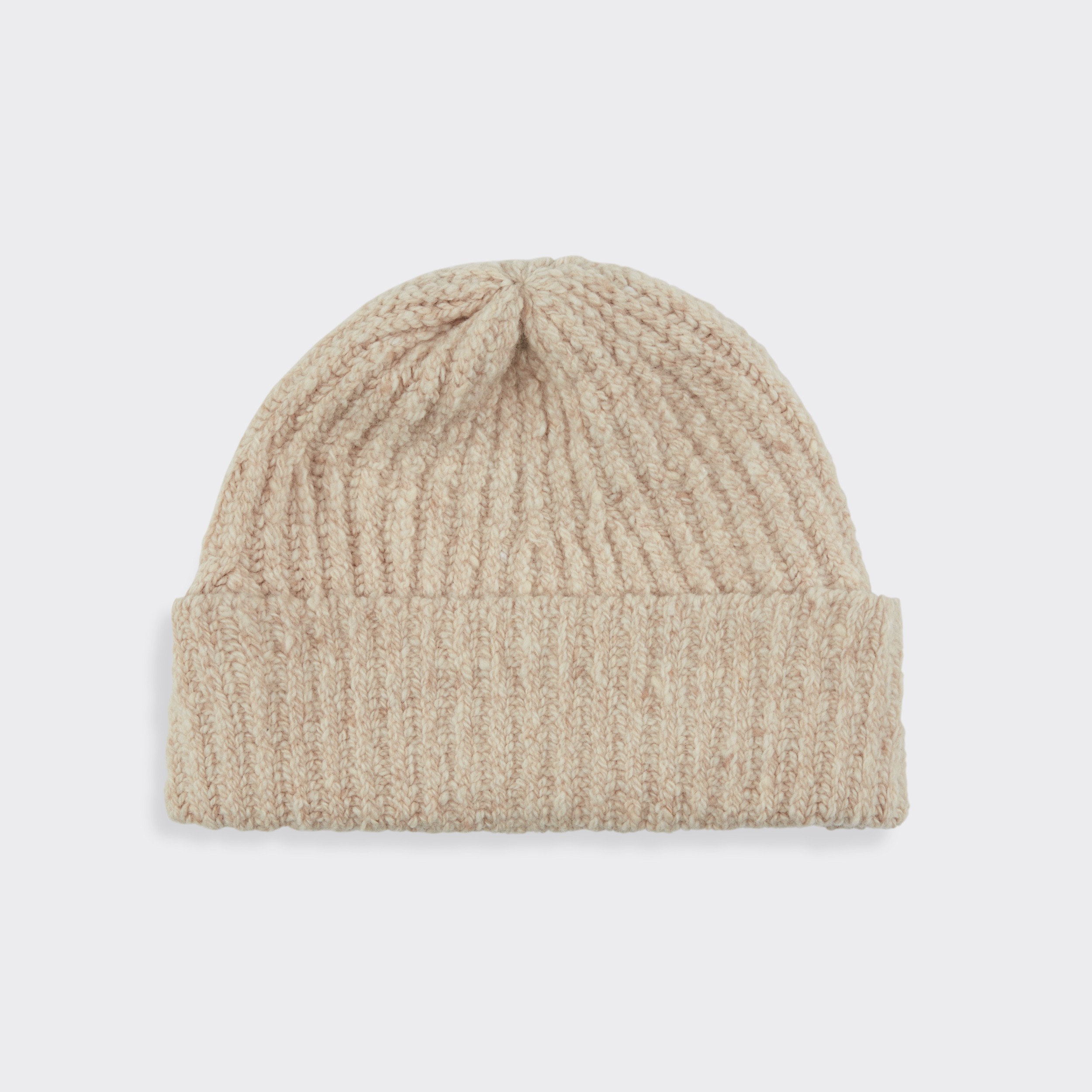 beige wool hat