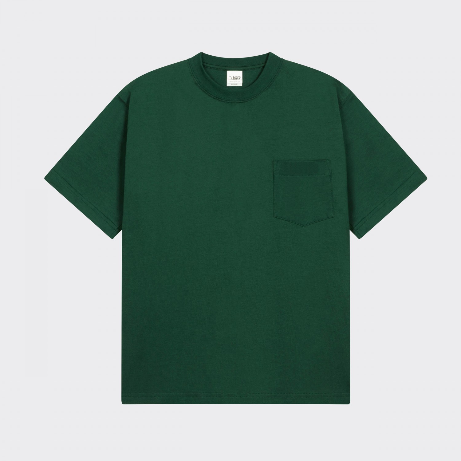 Green : T-shirt Dartmouth Camber Pocket USA :