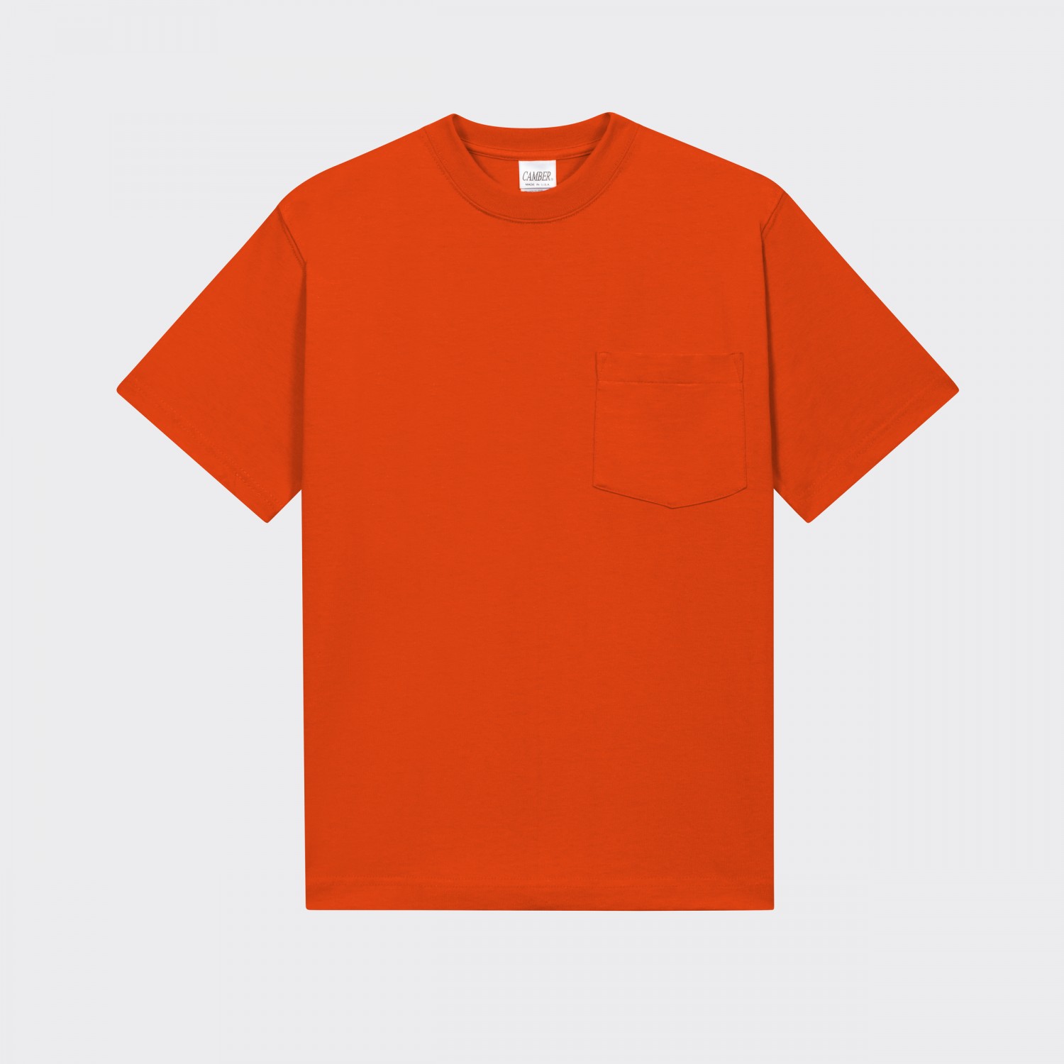 Camber USA : Pocket T-shirt : Orange